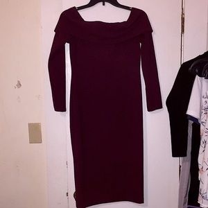 Off-shoulder dress